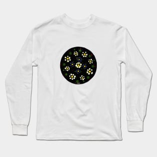 Dot Mandala - Painted by hand_Hand drawn Long Sleeve T-Shirt